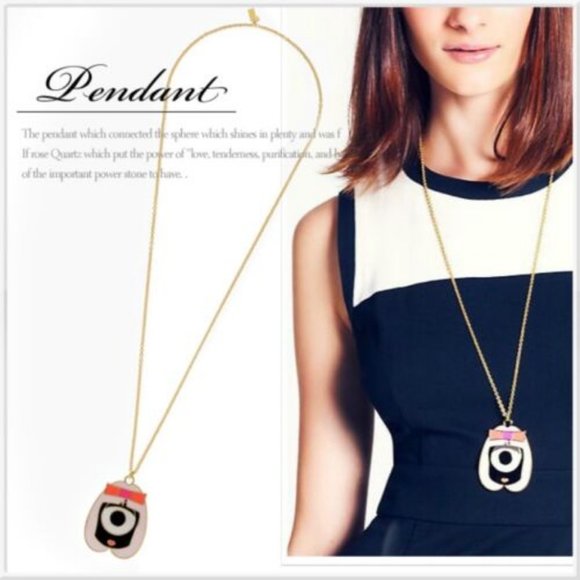 Kate Spade  Girl PENDANT Necklace DARCEL X KSNY - Picture 1 of 3